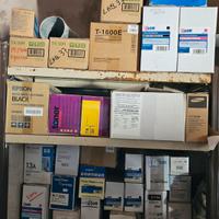 lotto toner e cartucce in blocco 