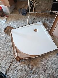 Piatto doccia semicircolare 90x90