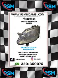 FARO CINESE ANTERIORE SINISTRO SMART 450