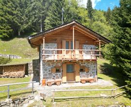 Baita isolata in Trentino