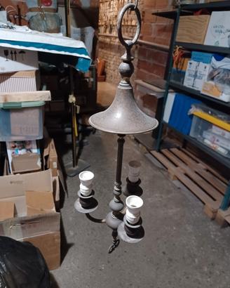 Lampadario vintage funzionante 