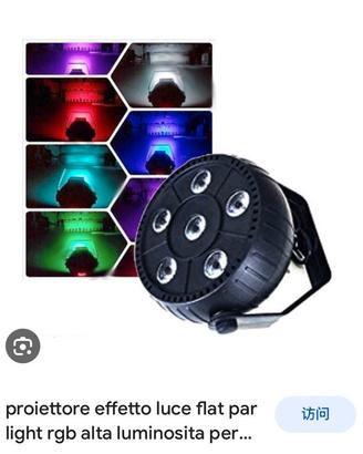 proiettore luci RGB