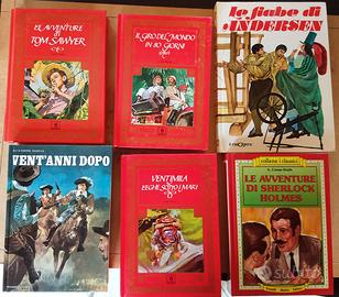 6 libri vintage illustrati per ragazzi