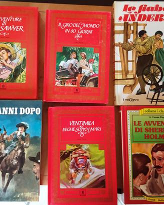 6 libri vintage illustrati per ragazzi