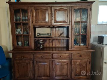 credenza in castagno massiccio