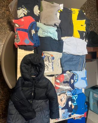 Vestiti bambino 2-4 anni