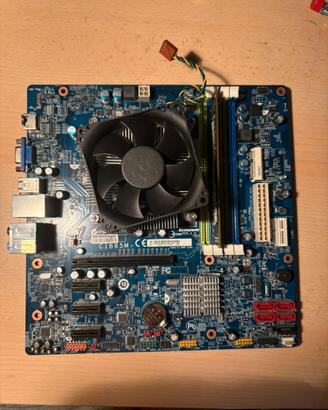 Blocco PC Fidso Sheda Madre + Processore + RAM + a