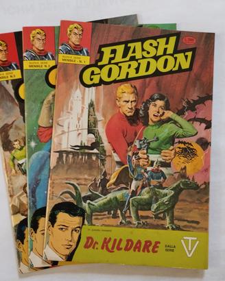 Flash Gordon 1979 n.1-2-3 ed. Spada nuova serie