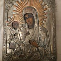 coppia di icone russe