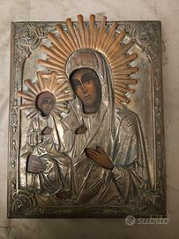 coppia di icone russe