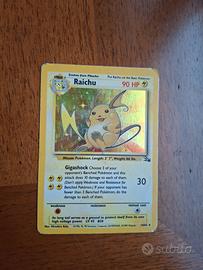 Raichu 14/62 Fossil Card Pokemon 2000