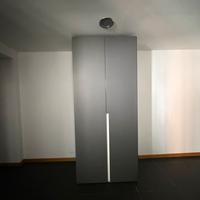 Armadio grigio 2 ante