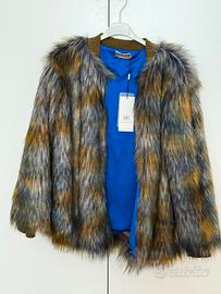 Giacca in pelliccia sintetica Manuela Riva tg S