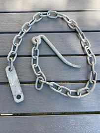 Catena con fermo da carrello 1 m