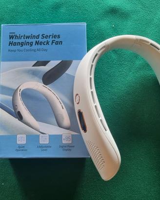 Ventilatore da collo, Portatile USB Bianco