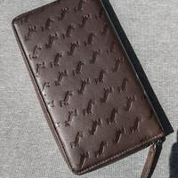 Portafoglio Harmont & Blaine in pelle marrone