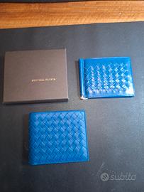 NUOVI! BOTTEGA VENETA SET PORTAFOGLIO-PORTA CARTE