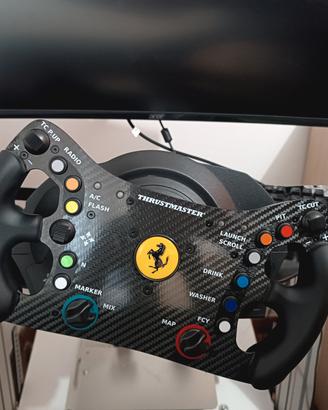 Thrustmaster T300 (modded)+Corona Ferrari 488 GT3