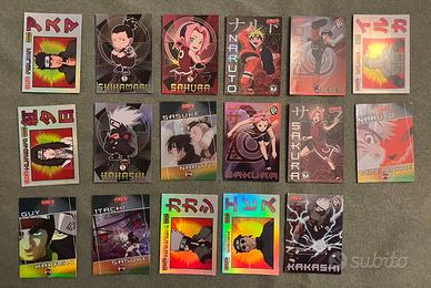 Naruto Card PANINI 2002 (17 carte Holo)
