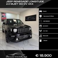 Jeep Renegade 2.0 Mjt 140CV 4WD Active Drive Longi