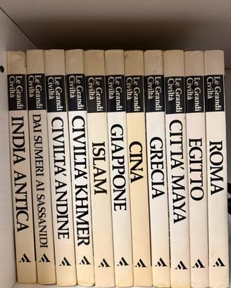 Enciclopedia “Le grandi civiltà” Mondadori