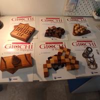 Set di 6 giochi d'ingegno  e  rompicapo - Fabbri