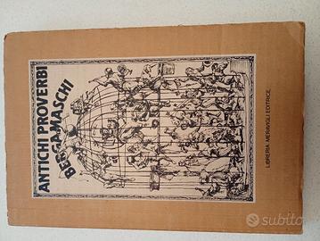 libro antichi proverbi bergamaschi 
