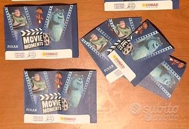 si evadono mancoliste figurine Conad Movie Moments