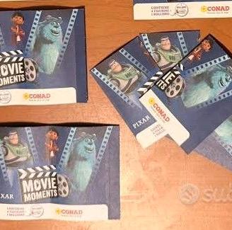 si evadono mancoliste figurine Conad Movie Moments