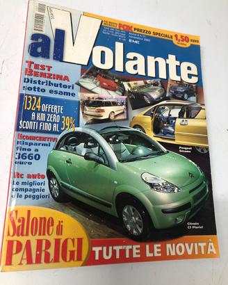 Rivista  Al Volante nov. 2002