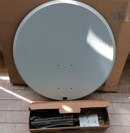 PARABOLA SAT 80CM +TREPPIEDE+SAT-FINDER+CAVO 10m