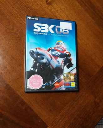 Videogioco moto per PC DVD-ROM SBK-08