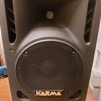 Casse passive 180 w Karma BX 6608 con supporti