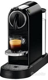 Macchina caffe citiz nespresso nera nuova