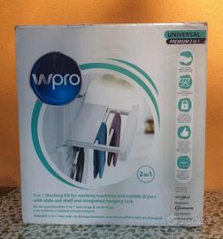 sovrapposizione 2 in 1 per lavatrice e asciugatric