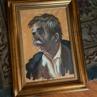 Quadro Tullio Grassi (busto di vecchio) 30cmx40cm