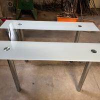 Tavolo sala cucina vetro