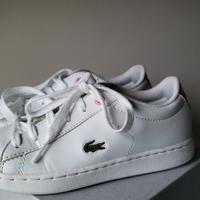 scarpe sneakers Lacoste bambina tg 32 