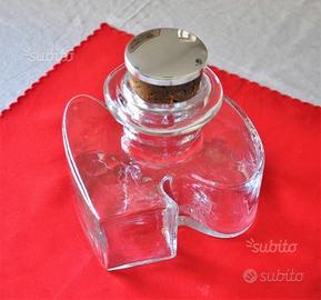 Bottiglia vetro martellato