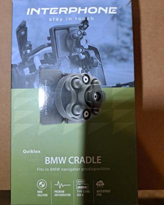 Supporto interphone Quikox BMW Cradle