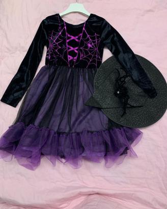 Vestito da strega/ Halloween bambina