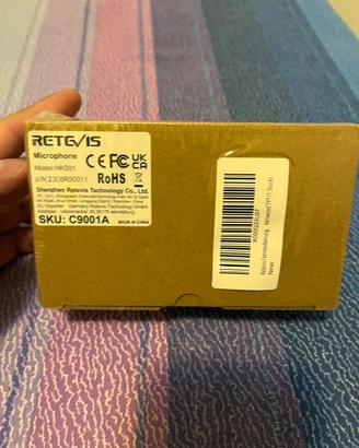 Microfono autoparlante Walkie Talkie Retevis 2