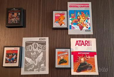 Mini lotto videogame vintage console Atari 2600