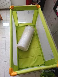 Lettino da viaggio GIORDANI ,Materasso in Omaggio