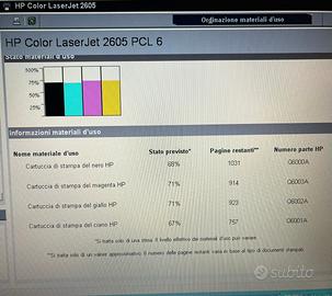 4 Toner stampanti HP