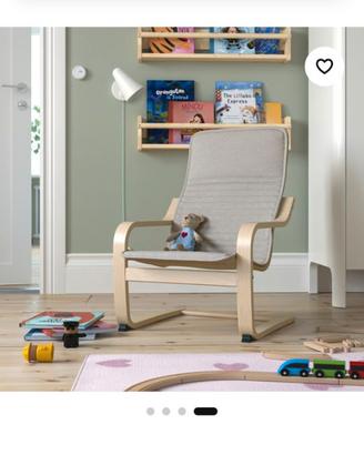 N. 2 sedie bambini poang ikea
