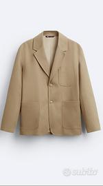 Blazer strutturato in twill