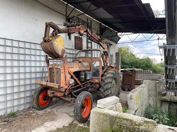 Trattore Escavatore Agricolo Fiat OM 513 R