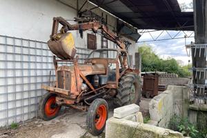Trattore Escavatore Agricolo Fiat OM 513 R