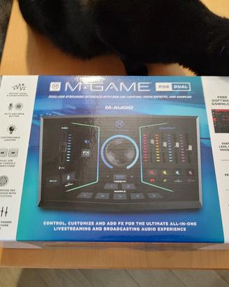 scheda audio esterna USB m-audio "m-game DUAL  RGB